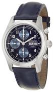 Hamilton Miesten kello H71516643 Khaki Sininen/Nahka Ø42 mm