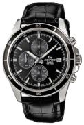 Casio Miesten kello EFR-526L-1EVUEF Edifice Musta/Nahka Ø42 mm