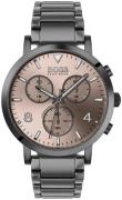 Hugo Boss Miesten kello 1513695 Pinkki/Teräs Ø41 mm