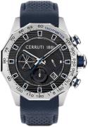 Cerruti 1881 Miesten kello CIWGC2114002 Musta/Nahka Ø44 mm