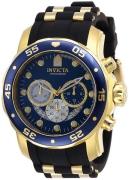 Invicta Miesten kello 28723 Pro Diver Sininen/Kullansävytetty teräs