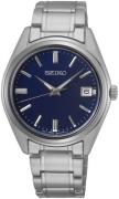 Seiko Miesten kello SUR317P1 Classic Sininen/Teräs Ø35 mm