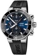 Oris Miesten kello 01 774 7743 4155-07 4 24 64EB Diving Sininen/Kumi