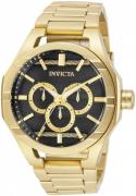 Invicta Miesten kello 31831 Musta/Kullansävytetty teräs Ø48 mm