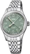 Oris 01 754 7749 4067-07 8 17 22 Aviation Vihreä/Teräs Ø36 mm