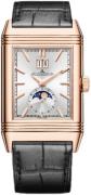 Jaeger LeCoultre Miesten kello 711252J Reverso Tribute Hopea/Nahka