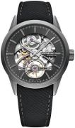 Raymond Weil Miesten kello 2785-TIC-60001 Freelancer Harmaa/Nahka