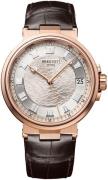 Breguet Miesten kello 5517BR-12-9ZU Marine Hopea/Nahka Ø40 mm