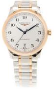 Longines Miesten kello L2.628.5.79.7 Master Hopea/18K punakultaa