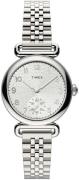 Timex Naisten kello TW2T88800D7 Hopea/Teräs Ø33 mm