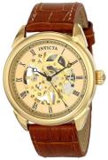 Invicta Miesten kello 17186 Specialty Kullattu/Nahka Ø42 mm