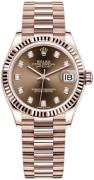 Rolex Naisten kello 278275-0010 Datejust 31 Ruskea/18K punakultaa