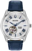 Bulova Miesten kello 96A206 Classic Hopea/Nahka Ø42 mm