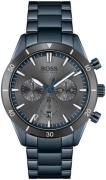 Hugo Boss Miesten kello 1513865 Santiago Harmaa/Teräs Ø44 mm