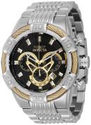 Invicta Miesten kello 38951 Bolt Musta/Teräs Ø52 mm