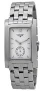 Longines Miesten kello L5.655.4.16.6 DolceVita Valkoinen/Teräs 32x26