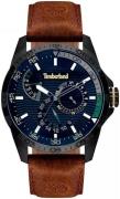 Timberland Miesten kello TBL15641JSU03 Sininen/Nahka Ø45 mm