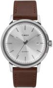 Timex Miesten kello TW2T22700 Marlin Hopea/Nahka Ø40 mm