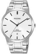 Pulsar Miesten kello PS9525X1 Valkoinen/Teräs Ø41 mm