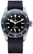 Tudor Miesten kello 79230b-0001-fb1 Heritage Musta/Tekstiili Ø41 mm