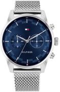 Tommy Hilfiger Miesten kello 1710420 Sawyer Sininen/Teräs Ø44 mm