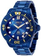 Invicta Miesten kello 34179 Pro Diver Sininen/Teräs Ø47 mm