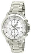 Seiko Miesten kello SKS441P1 Chronograph Hopea/Teräs Ø44 mm