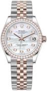 Rolex Naisten kello 278381RBR-0026 Datejust 31 Valkoinen/18K