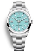 Rolex Miesten kello 124300-0006 Oyster Perpetual 41 Tiffany Blue