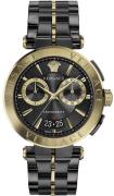 Versace Miesten kello VE1D01620 Aion Musta/Teräs Ø45 mm