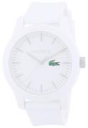 Lacoste 12.12 Miesten kello 2010762 Valkoinen/Kumi Ø42 mm