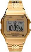 Timex TW2R79200 LCD/Kullansävytetty teräs