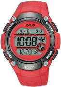 Lorus Miesten kello R2343MX9 Sports Punainen/Muovi Ø46 mm