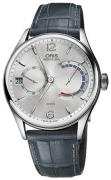 Oris Miesten kello 01 111 7700 4061-Set 1 23 71FC Culture Hopea/Nahka