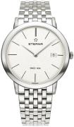 Eterna Miesten kello 2710.41.10.1736 Eternity Hopea/Teräs Ø40 mm