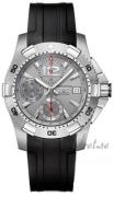 Longines Miesten kello L3.651.4.76.2 HydroConquest Harmaa/Kumi Ø41 mm