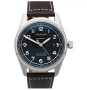 Longines Miesten kello L3.811.4.53.3 Spirit Musta/Nahka Ø42 mm