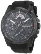 Tommy Hilfiger Miesten kello 1791352 Sport Musta/Kumi Ø46 mm