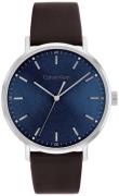 Calvin Klein Miesten kello 25200052 Classic Sininen/Nahka Ø42 mm