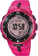 Casio Miesten kello PRW-3000-4BE LCD/Muovi Ø47 mm