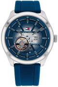 Tommy Hilfiger Miesten kello 1791885 Oliver Sininen/Kumi Ø42 mm