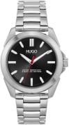 Hugo Boss Miesten kello 1530228 Adventure Musta/Teräs Ø42 mm