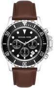 Michael Kors Miesten kello MK9054 Everest Musta/Nahka Ø45 mm