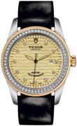 Tudor Naisten kello M53023-0047 Glamour Date Kullattu/Nahka Ø31 mm