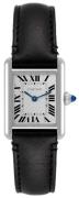 Cartier Naisten kello WSTA0060 Tank Must de Hopea/Nahka