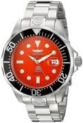 Invicta Miesten kello 4186 Pro Diver Oranssi/Teräs Ø48 mm