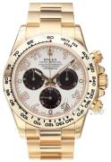 Rolex Miesten kello 116508/3 Cosmograph Daytona Valkoinen/18K