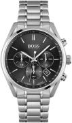 Hugo Boss Miesten kello 1513871 Champion Musta/Teräs Ø44 mm