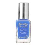 Barry M Gelly Hi Shine Nail Paint Blue Margarita