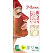 7th Heaven Stardust Galactic Gold Peel-Off Clean Pores Radiant Sk